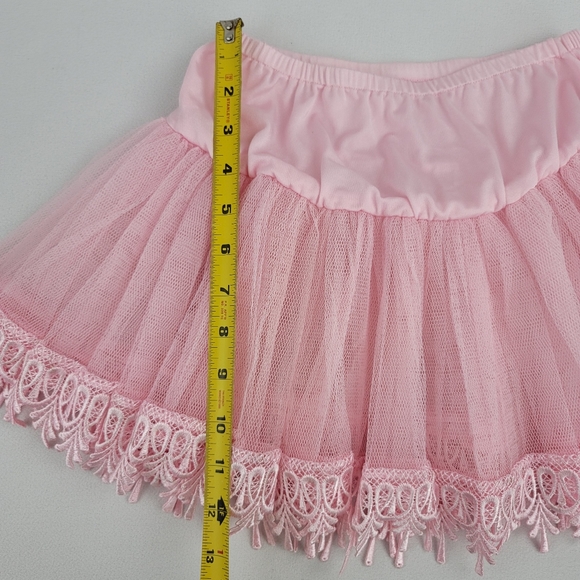 Leg Avenue Pink Tutu Petticoat Girls Skirt - Picture 6 of 11